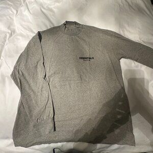 Essentials Mock Neck Long Sleeve